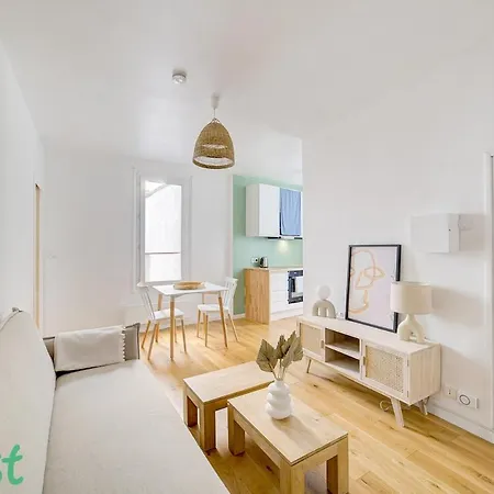 公寓 Scribe Bleu1 Cosy & Calme Au Coeur De 南特