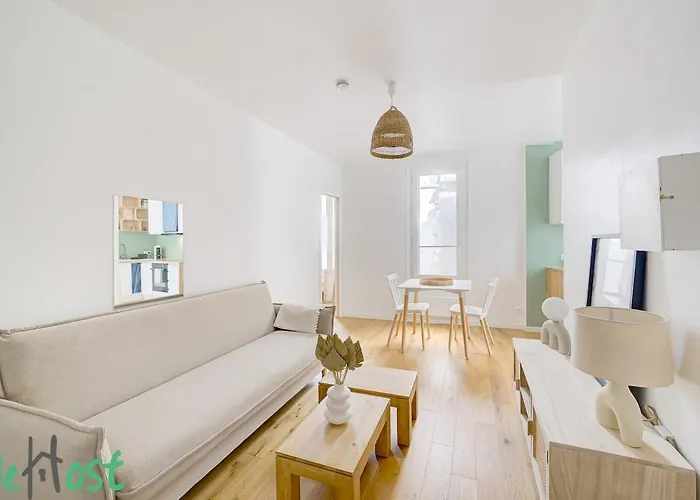 Scribe Bleu1 Cosy & Calme Au Coeur De 公寓 南特